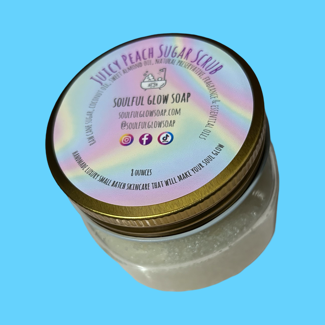 Juicy Peach Sugar Scrub