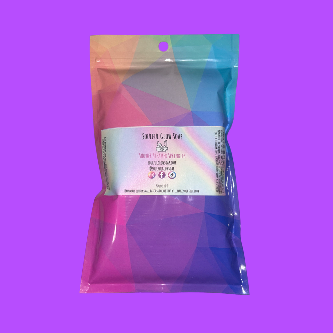 Menthol Shower Steamer Sprinkles
