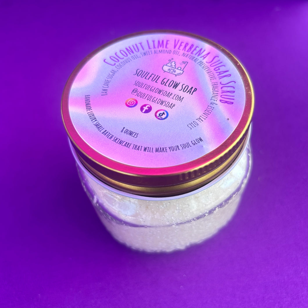 Coconut Lime Verbena Sugar Scrub