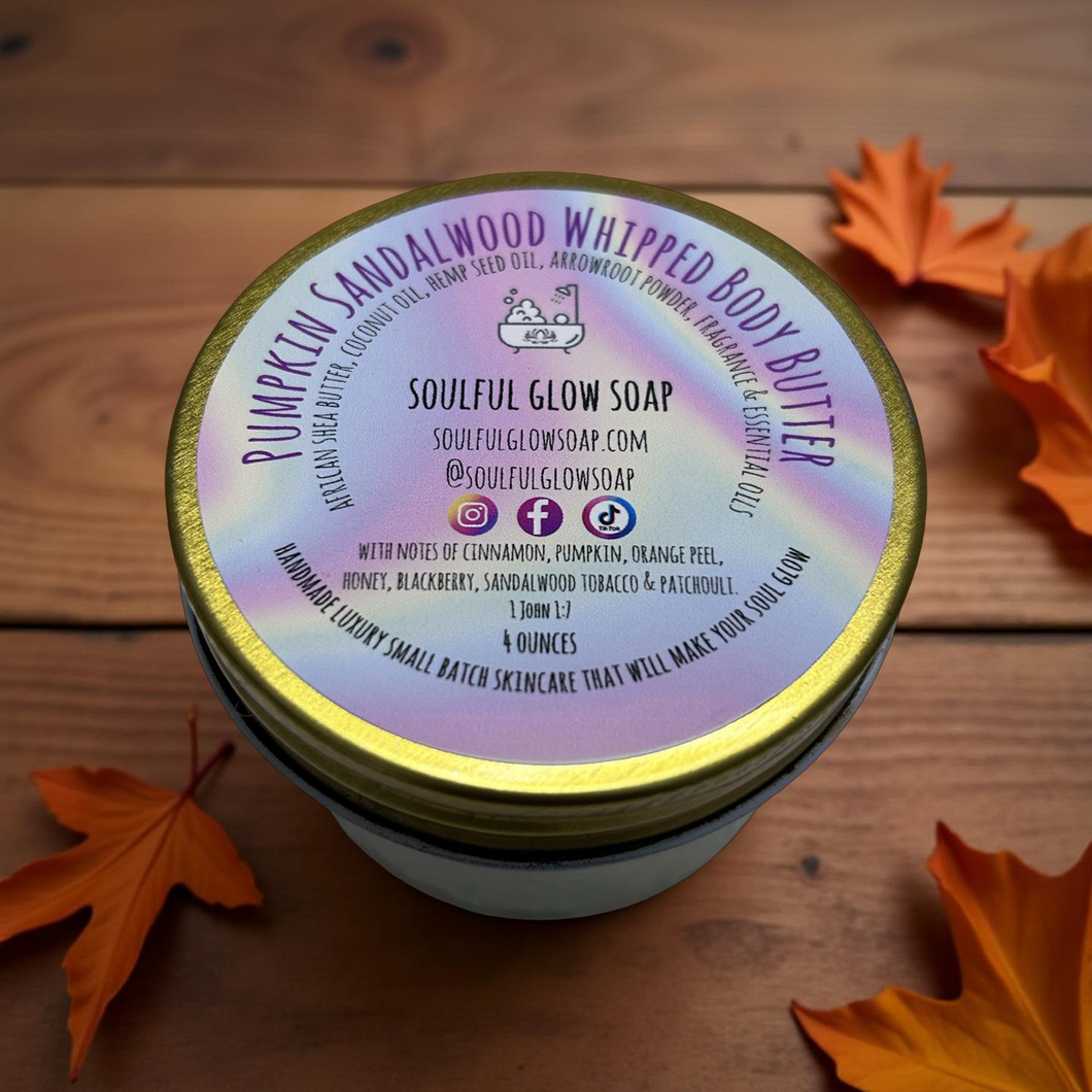Pumpkin Sandalwood Whipped Body Butter