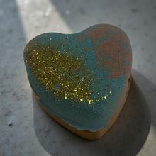 Load image into Gallery viewer, Apple Sage Heart Bath Bomb
