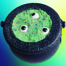 Load image into Gallery viewer, Palo Santo &amp; Sage Witches Brew Cauldron Bath Bomb
