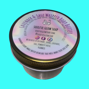 Lavender and Sage Whipped Body Butter