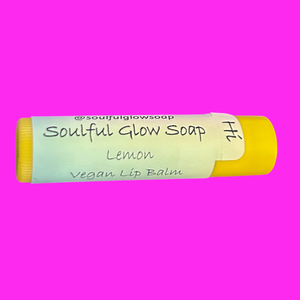 Lemon Vegan Lip Balm