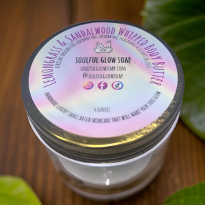 Lemongrass & Sandalwood Whipped Body Butter